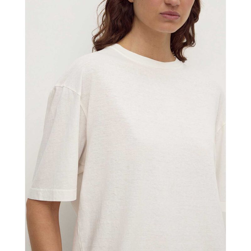 Assembly Label Kira Cotton Hemp Tee Antique White image number 2